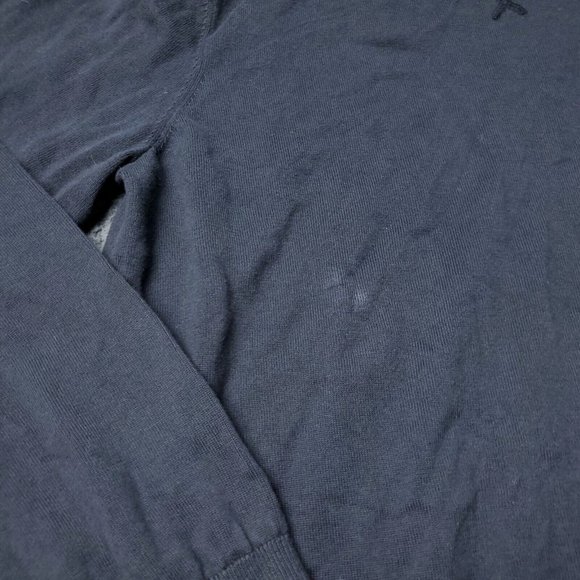 Tommy Hilfiger Cotton Sweater Pullover Mens Size XL Black - Picture 3 of 6